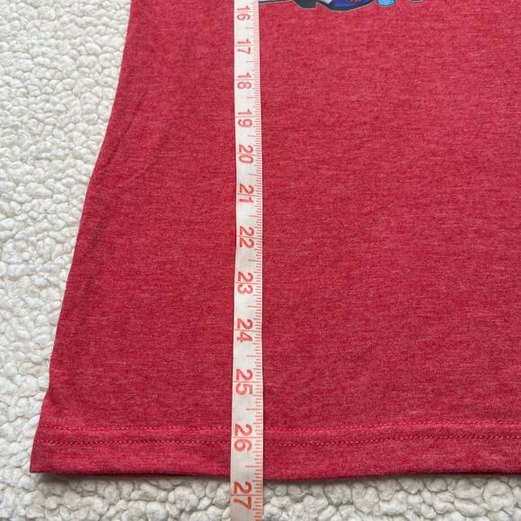 Americana 4th of July Coffee and Shakes Red Tee Medium - Picture 5 of 6
